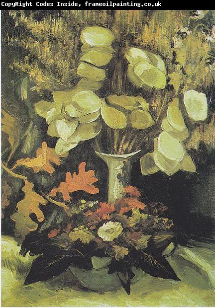 Vincent Van Gogh Vase with Lunaria